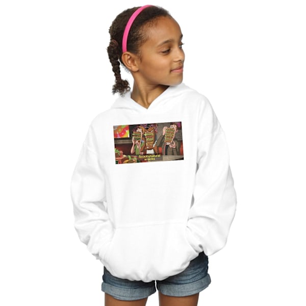 Scoobynatural Girls Supernatural Snacks Hoodie 5-6 år Vit White 5-6 Years