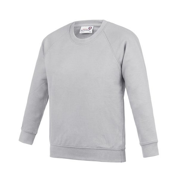 Awdis Barn/Barn Akademi Raglan Sweatshirt S Grå Grey S