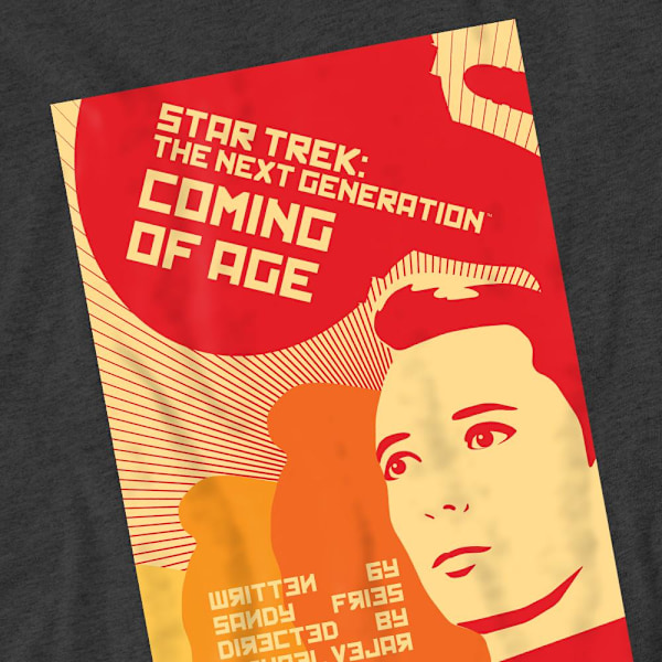 Star Trek Unisex Vuxen The Next Generation Säsong 1 Avsnitt 19 Charcoal L