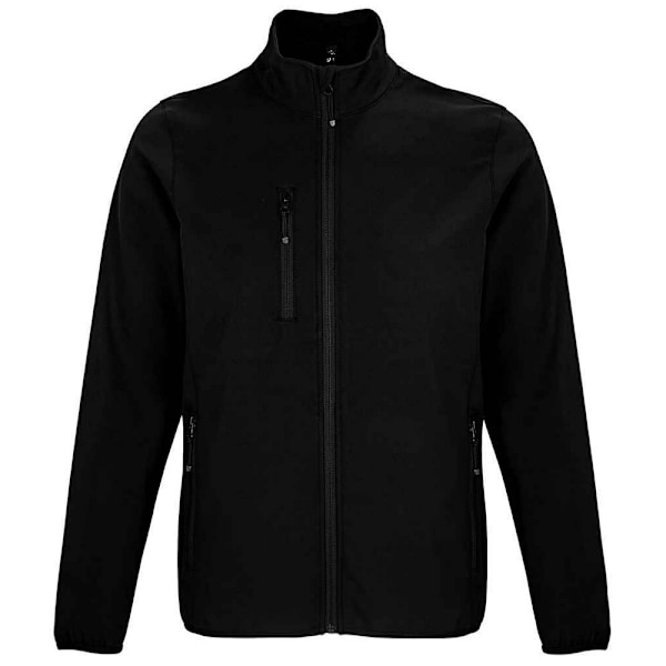 SOLS Herr Falcon Återvunnen Softshell Jacka 4XL Svart Black 4XL