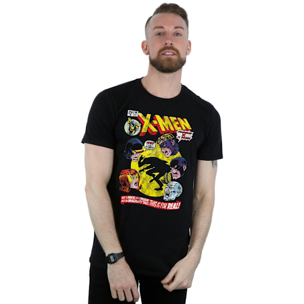 Marvel Mens X-Men Professor X Is Dead T-Shirt 3XL Svart Black 3XL