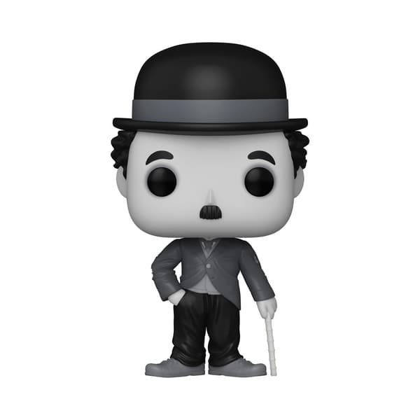 Funko POP! Chaplin Vinylfigur En Storlek Grå Grey One Size