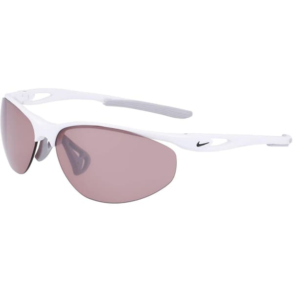 Nike Wrap Around Plastic Swoosh Solglasögon One Size Vit/Rosa White/Pink One Size
