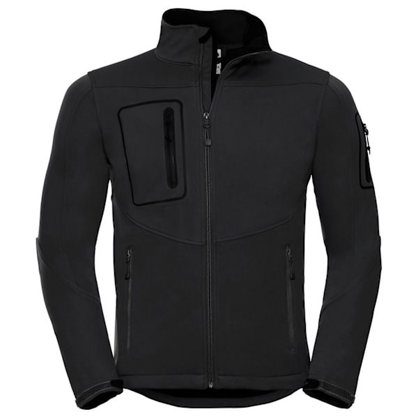Russell Herr Sports Soft Shell Jacka XXL Svart Black XXL