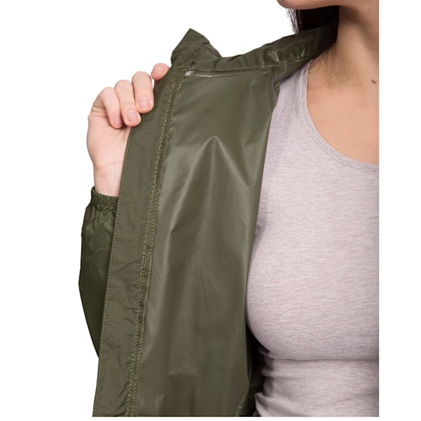 Trespass Unisex Vuxen Qikpac Vattentät Jacka XS Moss Moss XS