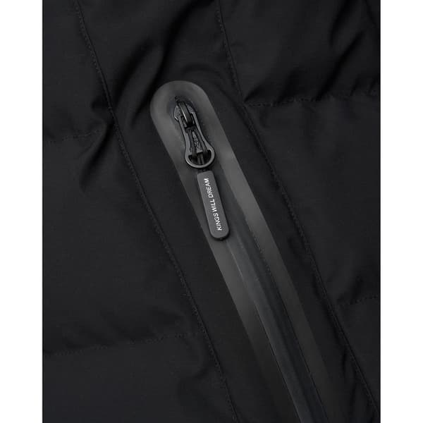 Kings Will Dream Fractioned Puffer Jacka Herr XL Svart Black XL