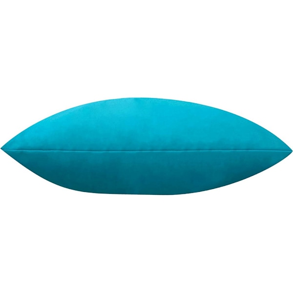 Furn Plain Outdoor Cushion Cover One Size Aqua Blue Aqua Blue One Size