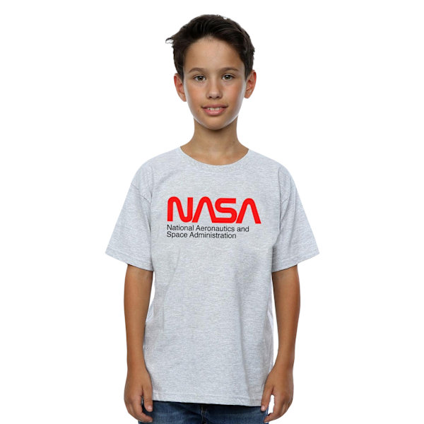 NASA Boys Aeronautics And Space T-Shirt 9-11 år Sports Grey Sports Grey 9-11 Years