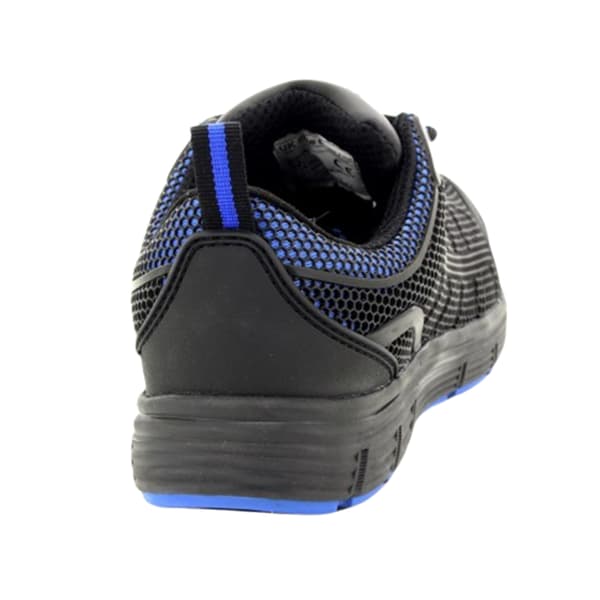 Grafters Super Light Säkerhetsskor för Herrar med Säkerhetståhätta 6 Black/Blue 6 UK
