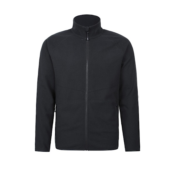 Mountain Warehouse Milburn Fleecejacka Herr XXL Svart Black XXL