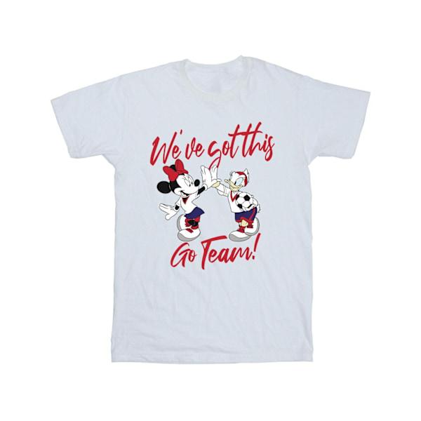 Disney Boys Minnie Daisy We´ve Got This T-Shirt 5-6 år Vit White 5-6 Years