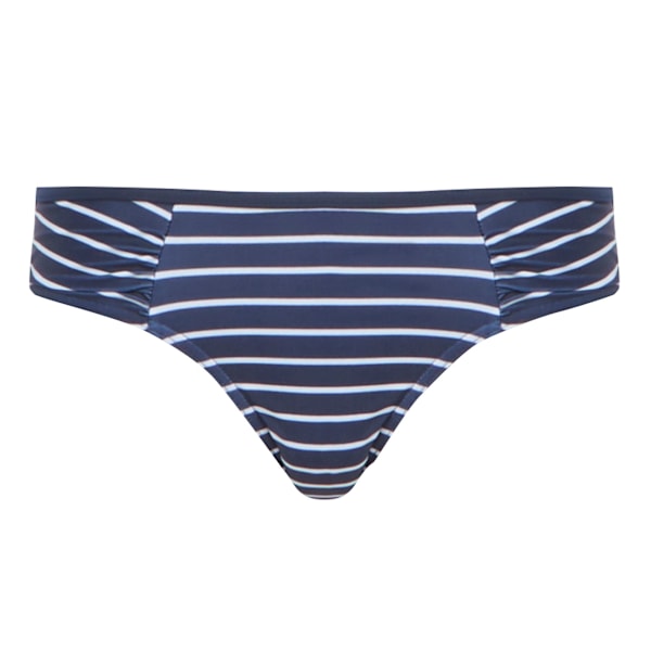 Regatta Aceana Stripe Bikini Bottoms för damer/kvinnor 10 UK Marinblå/Vit Navy/White 10 UK