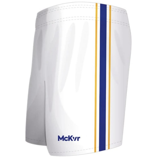 McKeever Childrens/Kids Core 22 Youth GAA Shorts 24R White/Roya White/Royal Blue/Gold 24R