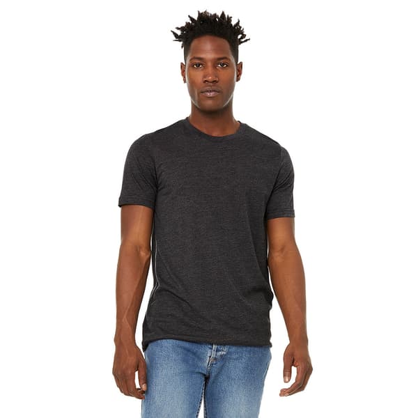 Bella + Canvas Unisex Sueded Tee M Mörkgrå Heather Dark Grey Heather M