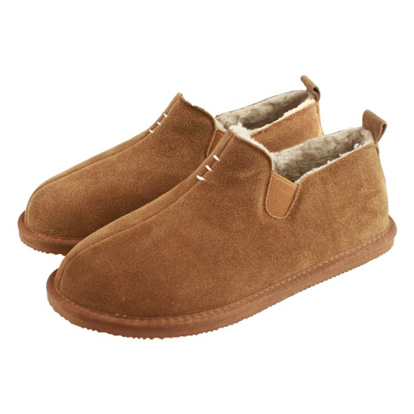 Eastern Counties Leather Herr David Mocka Hårdsula Toffel Boo Chestnut 7 UK
