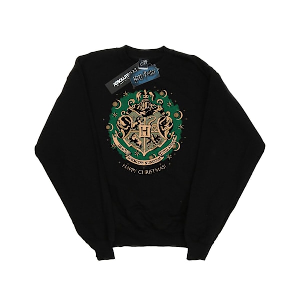 Harry Potter flickor julkrans sweatshirt 3-4 år svart Black 3-4 Years