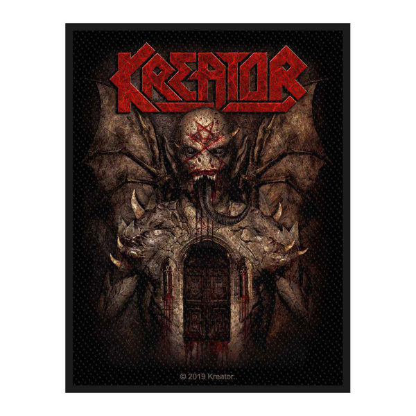 Kreator Gods Of Violence Vävd Patch En Storlek Svart/Brun Black/Brown One Size