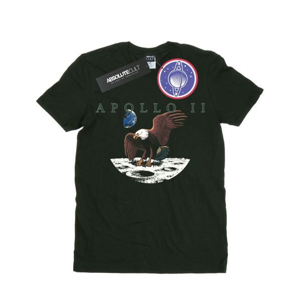 NASA dam/dam Apollo 11 Vintage Cotton Boyfriend T-shirt X Forest Green XXL