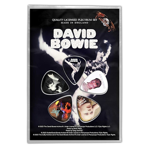 David Bowe The Man Who Sold The World Plectrum (5-pack) One Multicoloured One Size