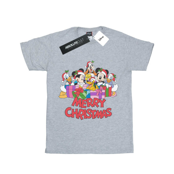 Disney Boys Mickey Mouse och vänner jul T-shirt 9-11 år Sports Grey 9-11 Years