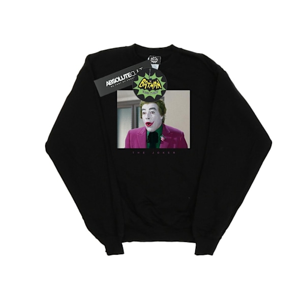 DC Comics Boys Batman TV-serie Joker Foto Sweatshirt 12- Black 12-13 Years