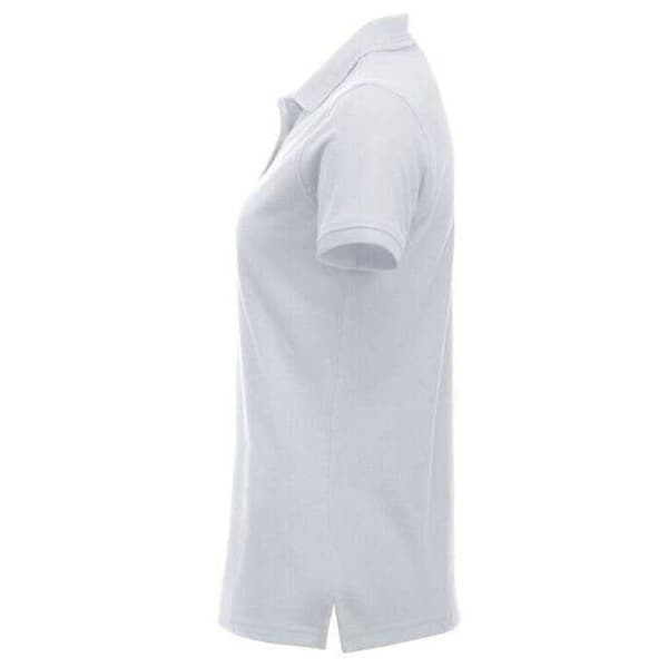 Clique Dam Manhattan Pikétröja M Vit White M