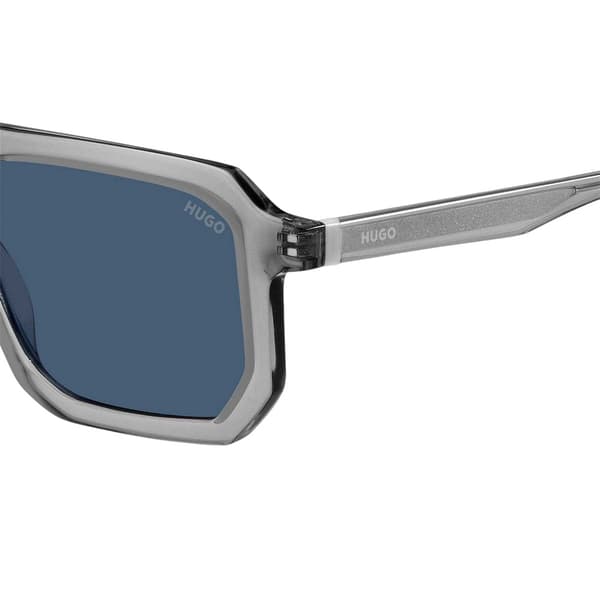 Hugo Herrsolglasögon Flat Top Standard Grå Grey Standard