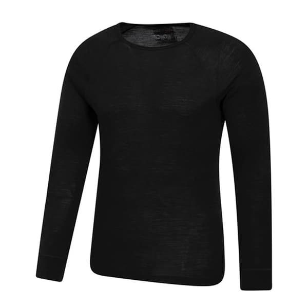 Mountain Warehouse Merino Ull Termisk Baslager Set L R Black L R