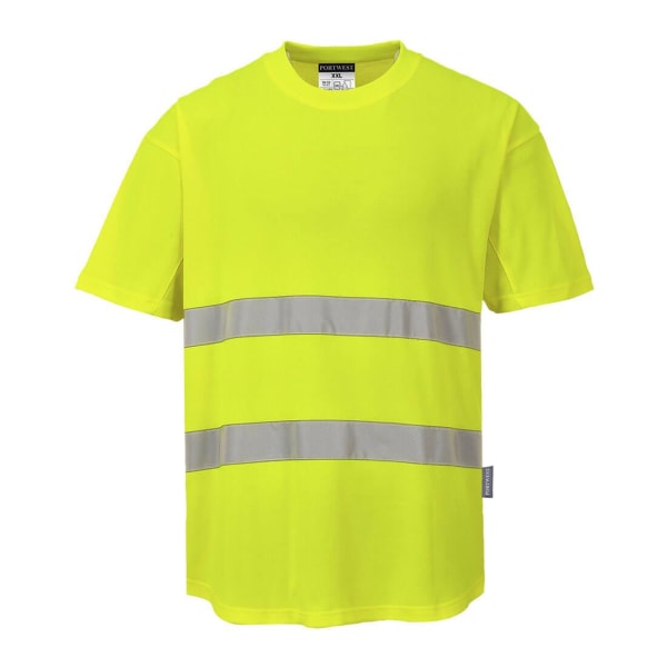 Portwest Herr Airflow Hi-Vis Comfort T-shirt M Gul Yellow M