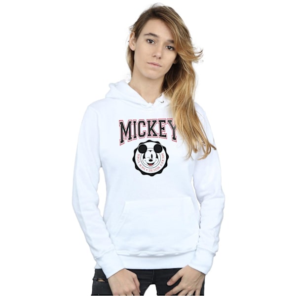 Disney Dam/Kvinnor Mickey Mouse New York Seal Hoodie L Vit White L