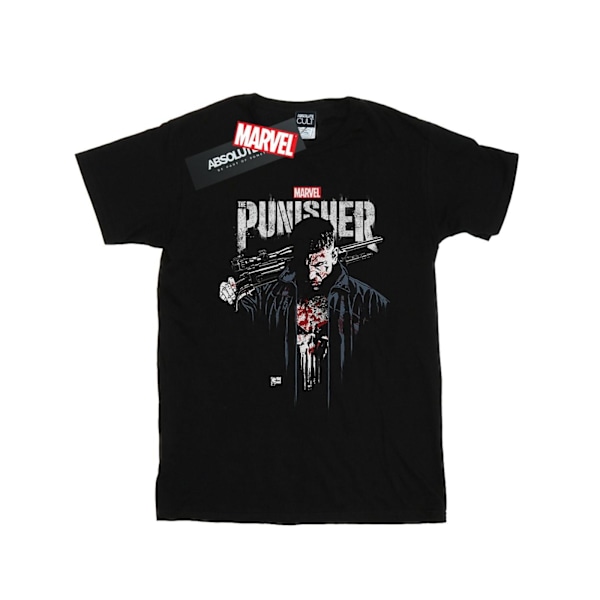 Marvel The Punisher TV-serie Frank Castle T-shirt 5XL Svart Black 5XL