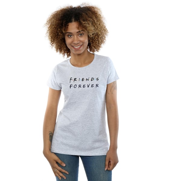 Friends Dam/Damer Forever Logo Bomull T-shirt XXL Sports Grå Sports Grey XXL