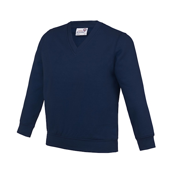 Awdis Barn/Barn Akademi V-ringad Sweatshirt 3-4 År Marinblå Navy 3-4 Years