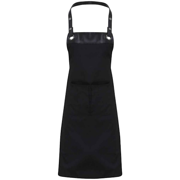 Premier Espresso Bib Apron One Size Black Black One Size