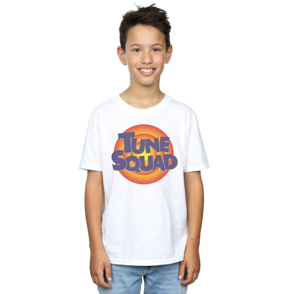 Space Jam: A New Legacy Boys Tune Squad Logo T-Shirt 5-6 år White 5-6 Years