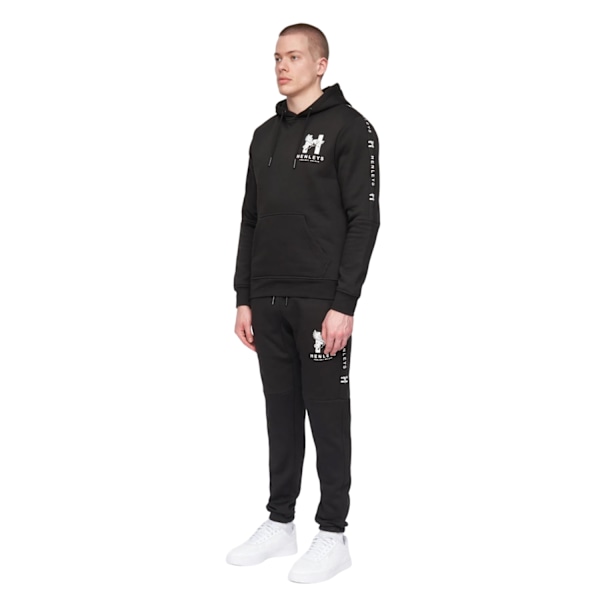 Henleys Herr Tapehen Hoodie M Svart Black M