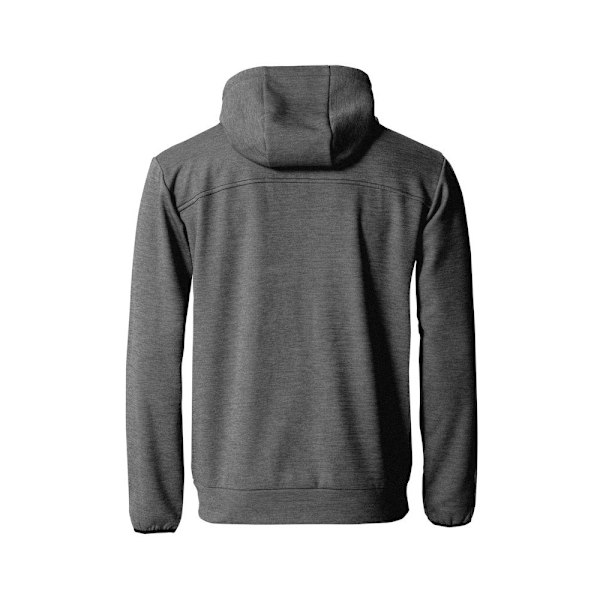 Clique Ottawa Melange Full Zip Hoodie L Grå Melange Grey Melange L
