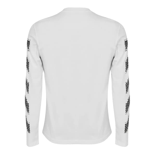 Off White Herr Crew Neck Regular T-shirt S Vit/Svart White/Black S