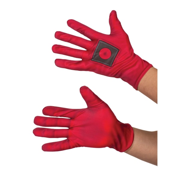 Deadpool Unisex vuxenhandskar One Size Röd Red One Size