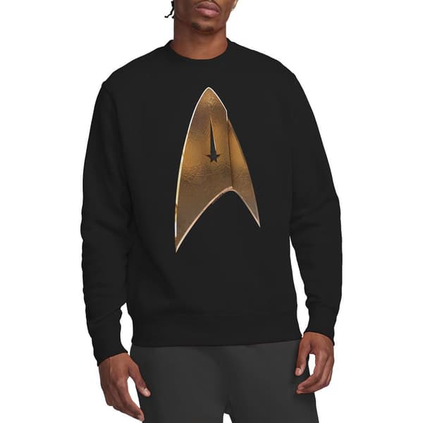 Star Trek: Discovery Unisex Vuxen Command Shield Sweatshirt M B Black M