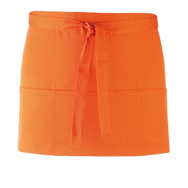 Premier Colors 3-ficks kort förkläde One Size Orange Orange One Size