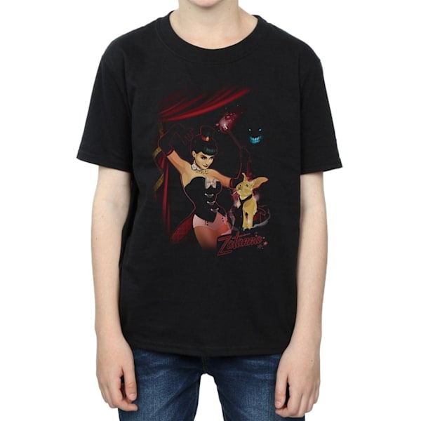 DC Comics Boys Zatanna Bombshell Cover T-Shirt 5-6 år Svart Black 5-6 Years