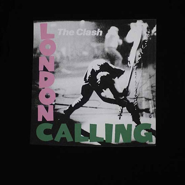 The Clash Womens/Ladies London Calling T-Shirt M Svart Black M