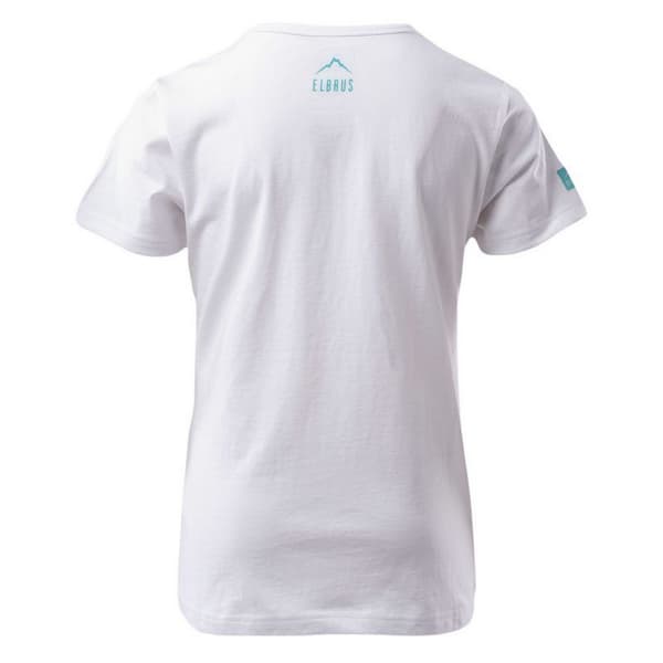 Elbrus Karit T-shirt för flickor, 12 år, vit White 12 Years