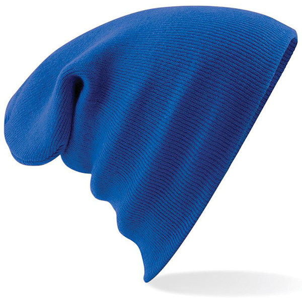 Beechfield Unisex Junior Kids Knitted Soft Touch Vinterhatt En Bright Royal One Size