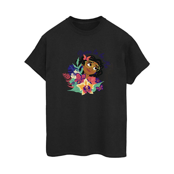 Disney Dam/Damer Encanto Born To Be Me Bomull Boyfriend T-S Black XL