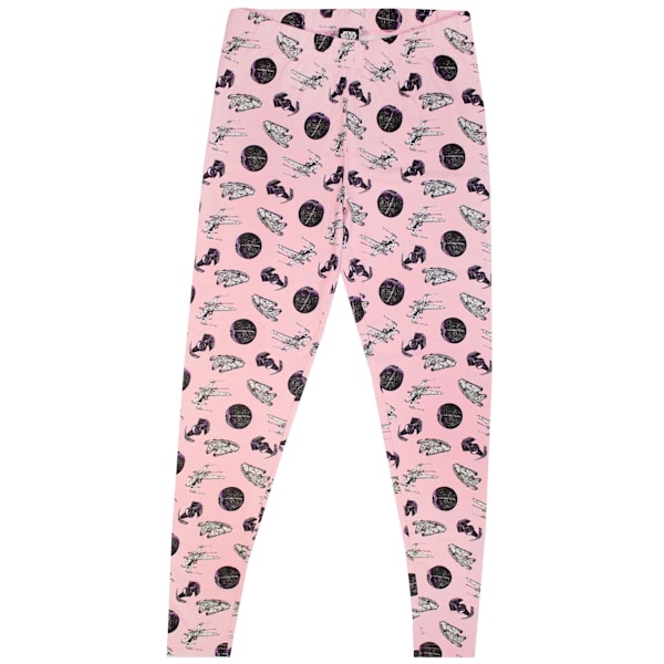 Star Wars Dam/Damer Pyjamas Set XL Grå/Rosa Grey/Pink XL