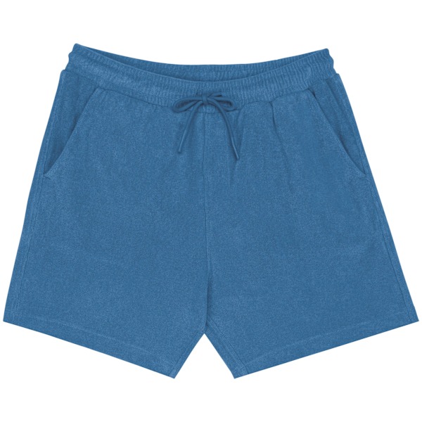 Native Spirit Herr Terry Handdukshorts XXL Riviera Blå Riviera Blue XXL