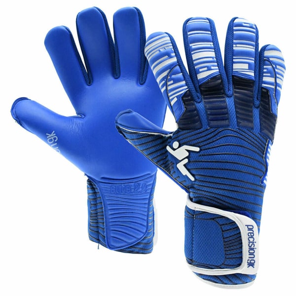 Precision Unisex Adult Elite 2.0 Grip Målvaktshandskar 11 Blå Blue/White 11