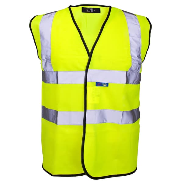 Grafters Hi-Vis Väst S Fluorescerande Gul Fluorescent Yellow S